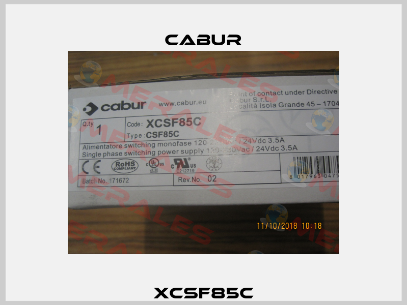 XCSF85C Cabur
