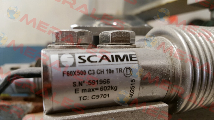 P/N: 402515, Type: F60X500 C3 CH 10e TR Scaime