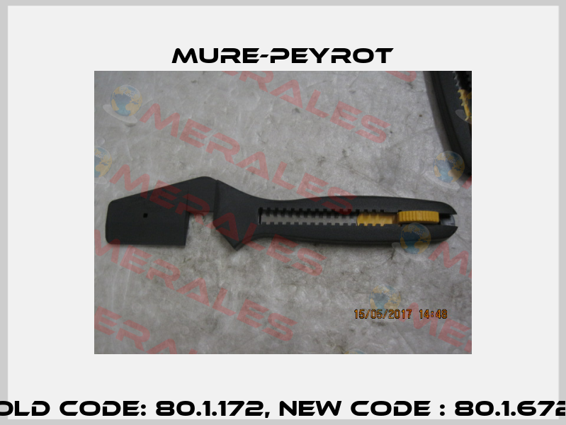 old code: 80.1.172, new code : 80.1.672 Mure-Peyrot
