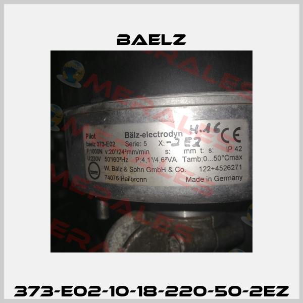 373-E02-10-18-220-50-2EZ Baelz