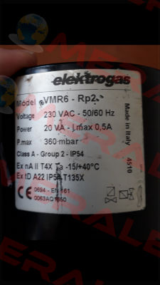 VMR6 Elektrogas
