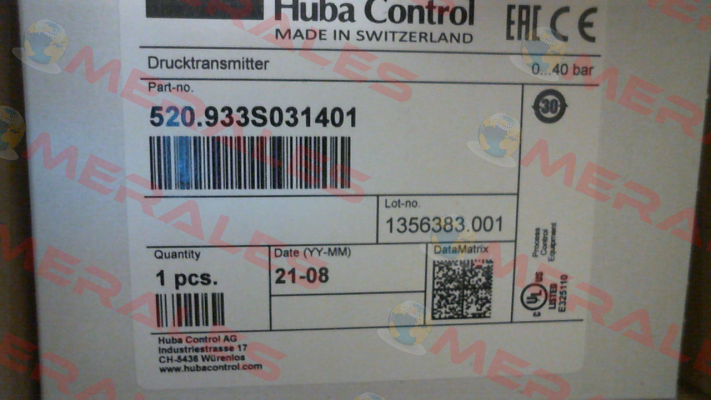 520.933S031401 Huba Control
