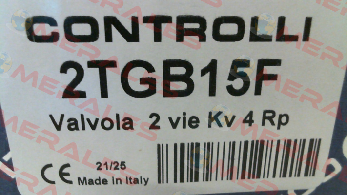 2TGB15F iSMA CONTROLLI