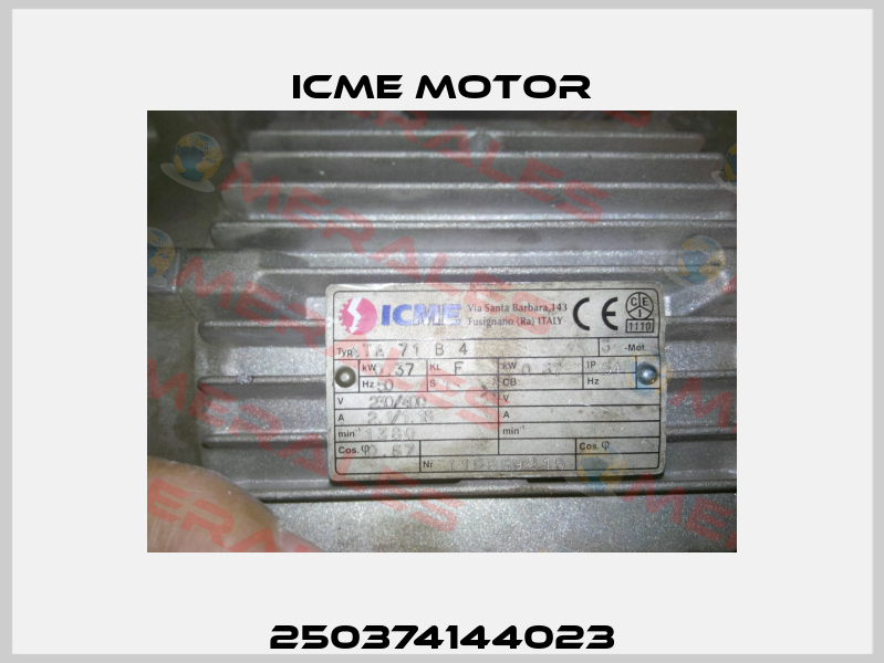 250374144023 Icme Motor