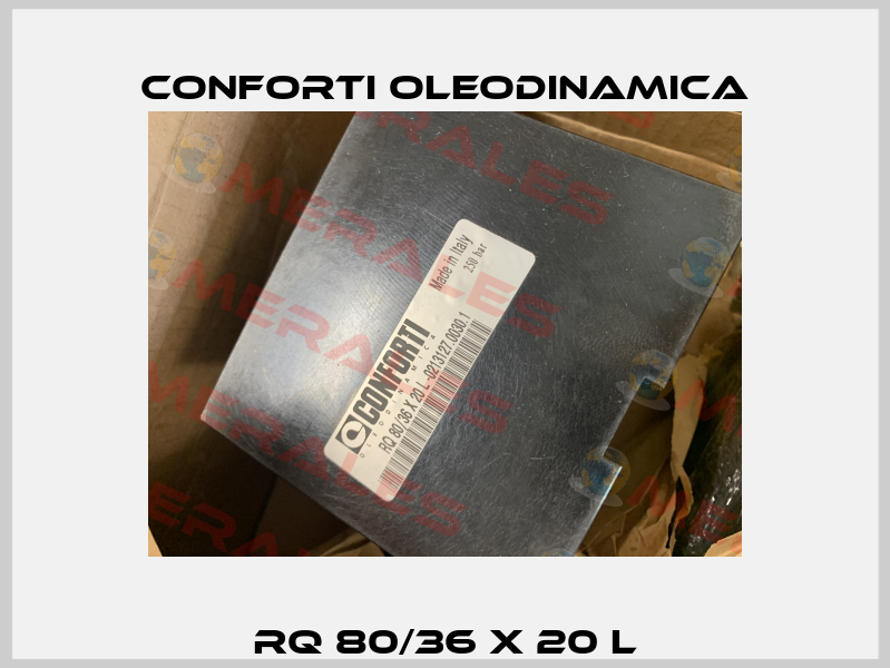 RQ 80/36 X 20 L Conforti Oleodinamica