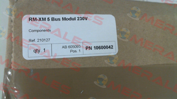 RM-XM 5 Bus Modul 230V Reco