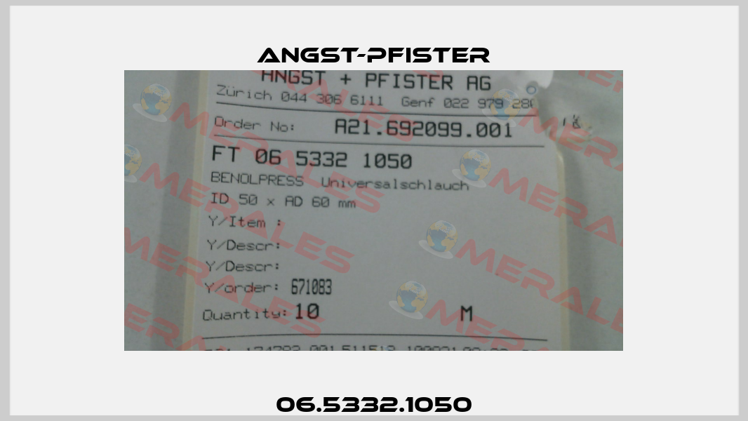 06.5332.1050 Angst-Pfister
