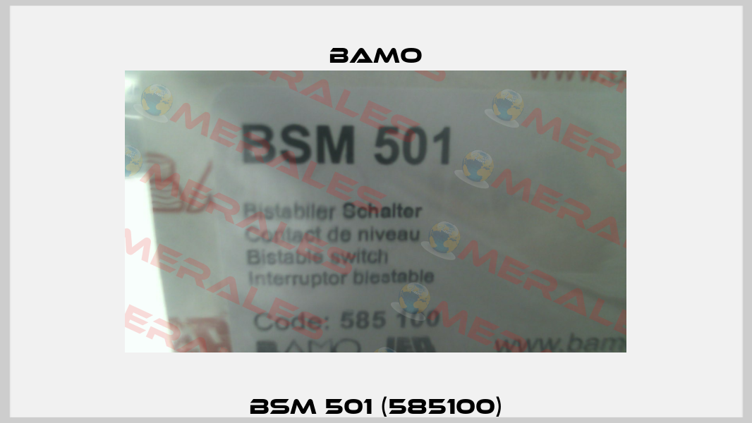 BSM 501 (585100) Bamo