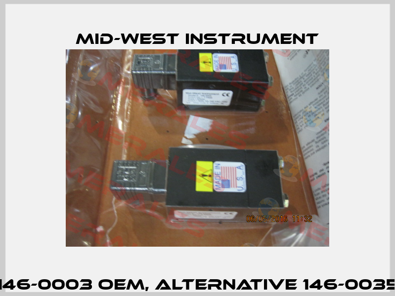 146-0003 OEM, alternative 146-0035 Mid-West Instrument