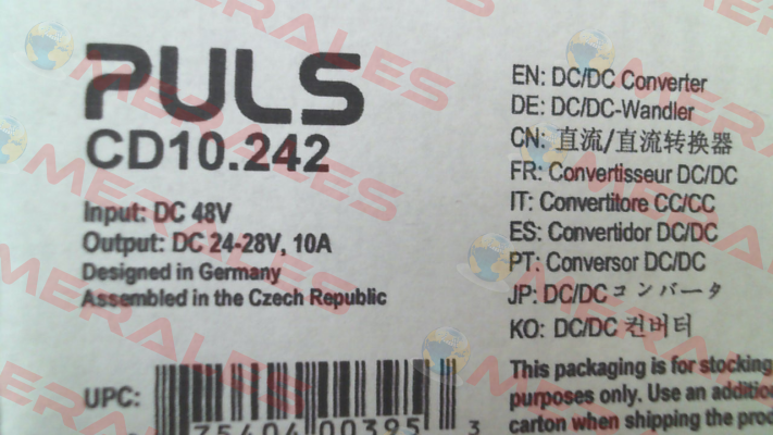 CD10.242 Puls