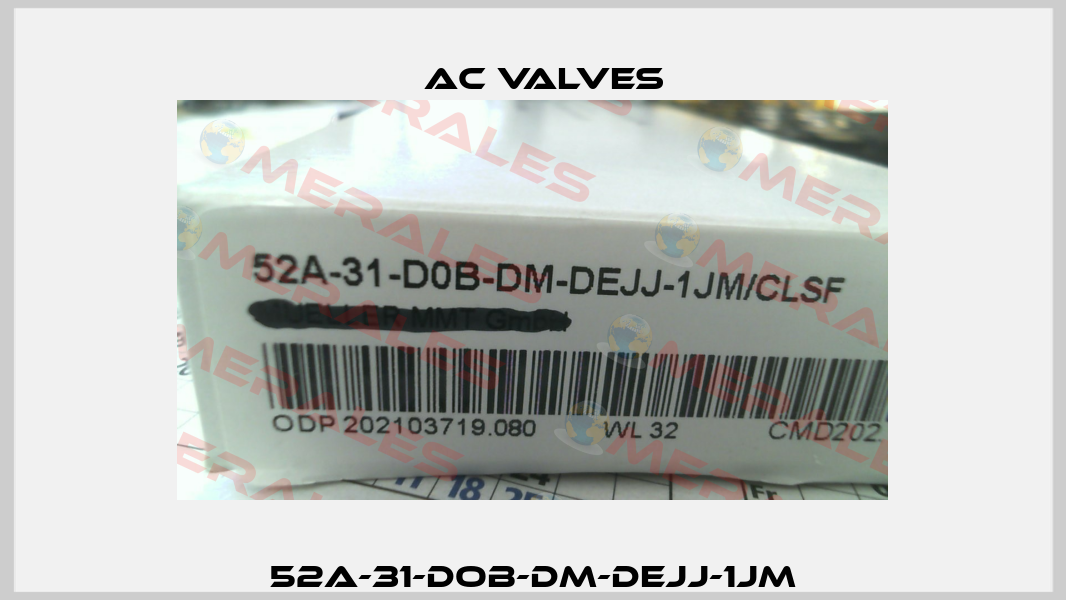 52A-31-DOB-DM-DEJJ-1JM МAC Valves