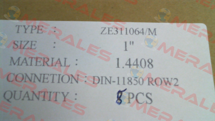 ZE311064/M End Armaturen