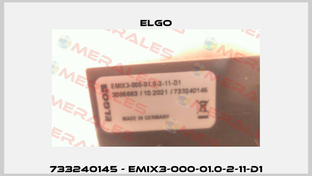 733240145 - EMIX3-000-01.0-2-11-D1 Elgo