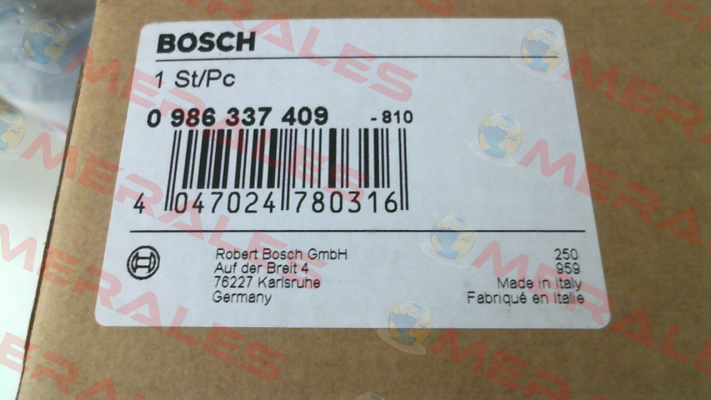 0 986 337 409 Bosch