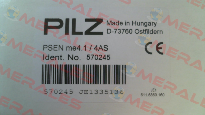 p/n: 570245, Type: PSEN me4.1 / 4AS Pilz