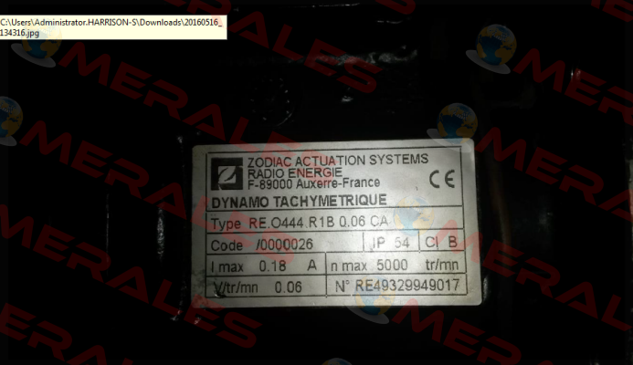 RE.0444 R16 0.06 CA Radio Energie