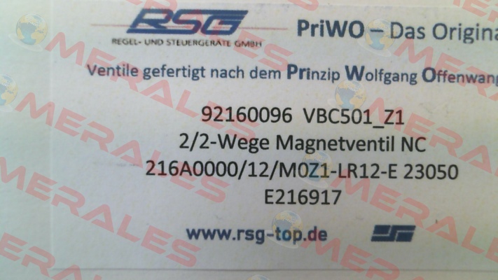VBC 501 12mm OFFENWANGER