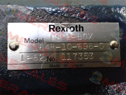 GSP2-BOX 164R-10-696-0 L-62 OEM/customized  Rexroth