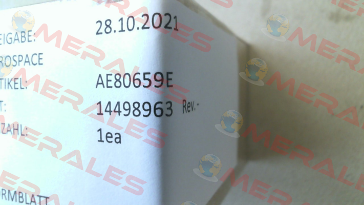 AE80659E Aeroquip