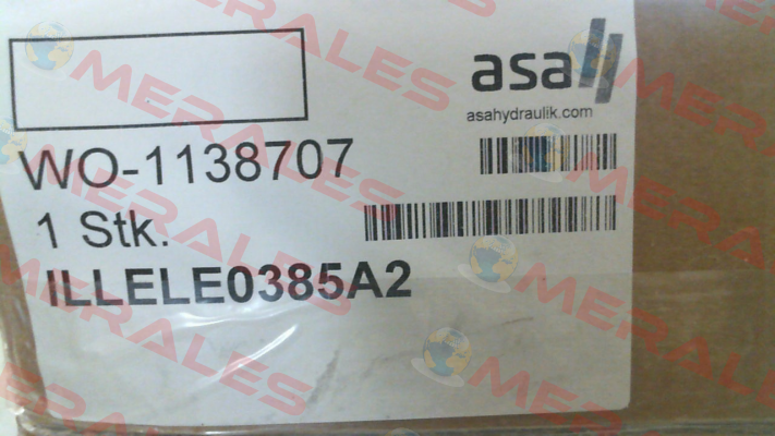 ILLELE0385A2 ASA Hydraulik