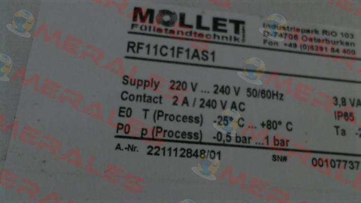 RF11C1F1AS1 Mollet