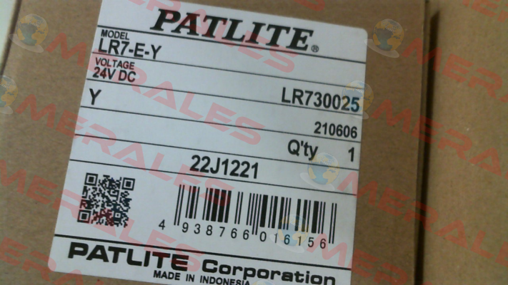 LR7-E-Y Patlite