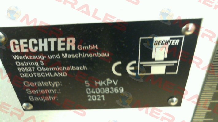 P/N: 17082 Type: KM-HKPV-05KN-G0300 Gechter