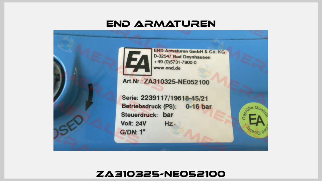 ZA310325-NE052100 End Armaturen