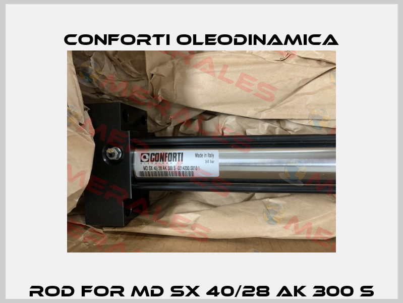 ROD for MD SX 40/28 AK 300 S Conforti Oleodinamica