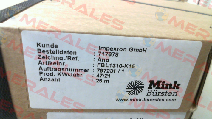 FBL1310-K15 Mink Bürsten
