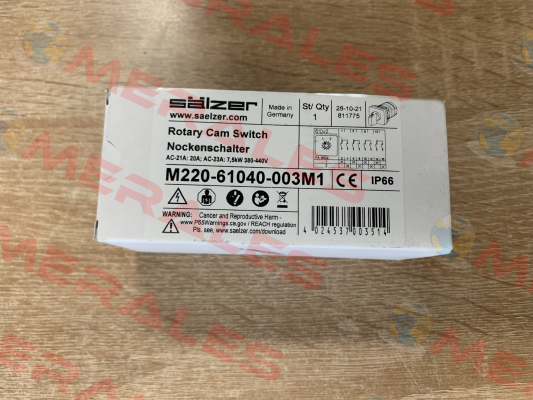 Seal kit for B100 Herrblitz