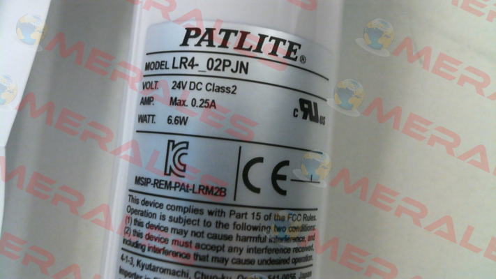 LR4-302PJ NW-RYG Patlite