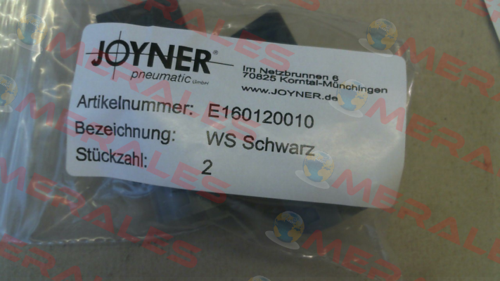 E160120010 Joyner Pneumatic