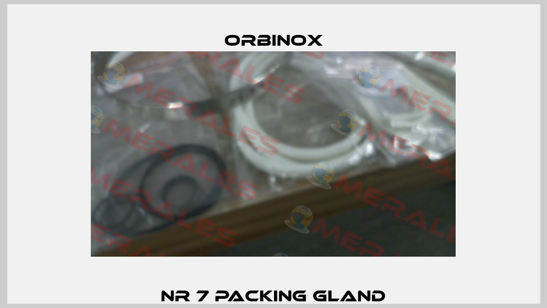 Nr 7 Packing gland Orbinox