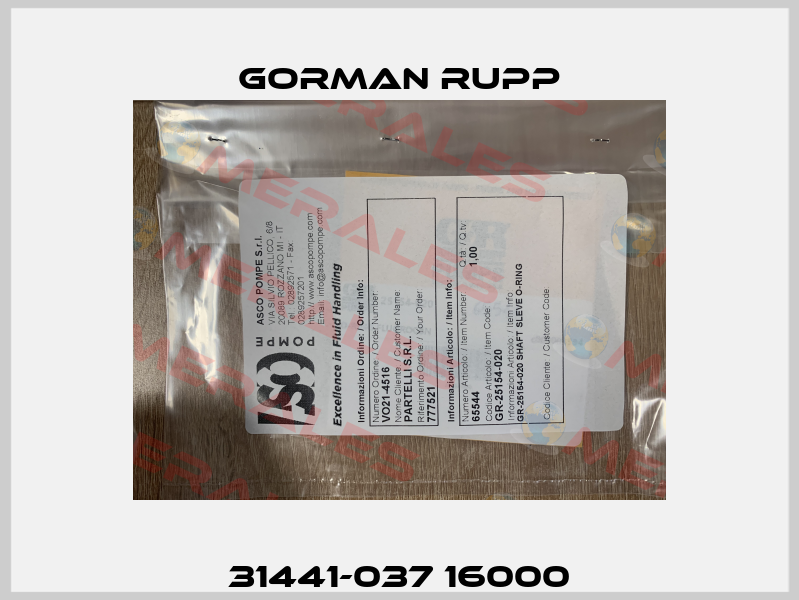 31441-037 16000 Gorman Rupp