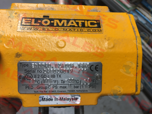 ED0040.U2A00A.14K0 - obsolete, replaced by FD0040  Elomatic