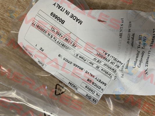 018398599 Nuova General Instruments
