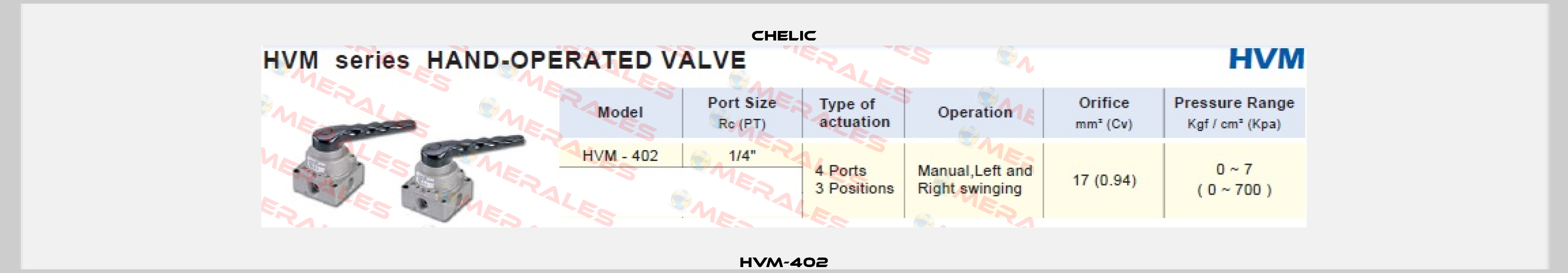 HVM-402 Chelic
