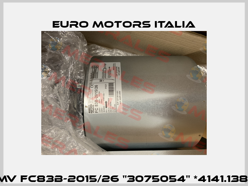 GMV FC83B-2015/26 "3075054" *4141.1380* Euro Motors Italia