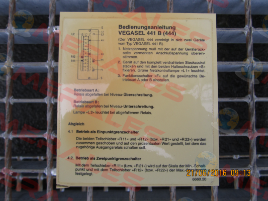  Vegasel 444  Vega