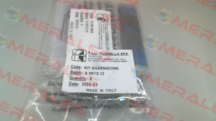 seal set FT267/2-1/2 Tognella