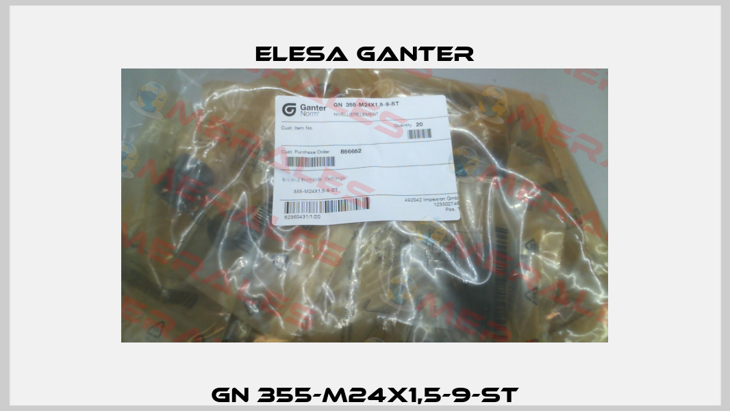 GN 355-M24x1,5-9-ST Elesa Ganter