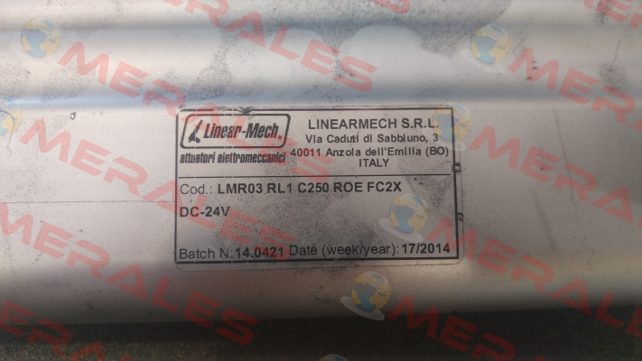 LMR03 RL1 C250 ROE FC2X Linear-mech