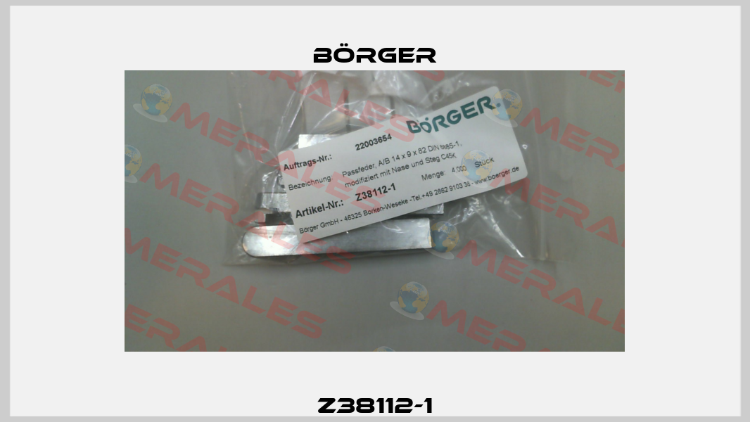 Z38112-1 Börger