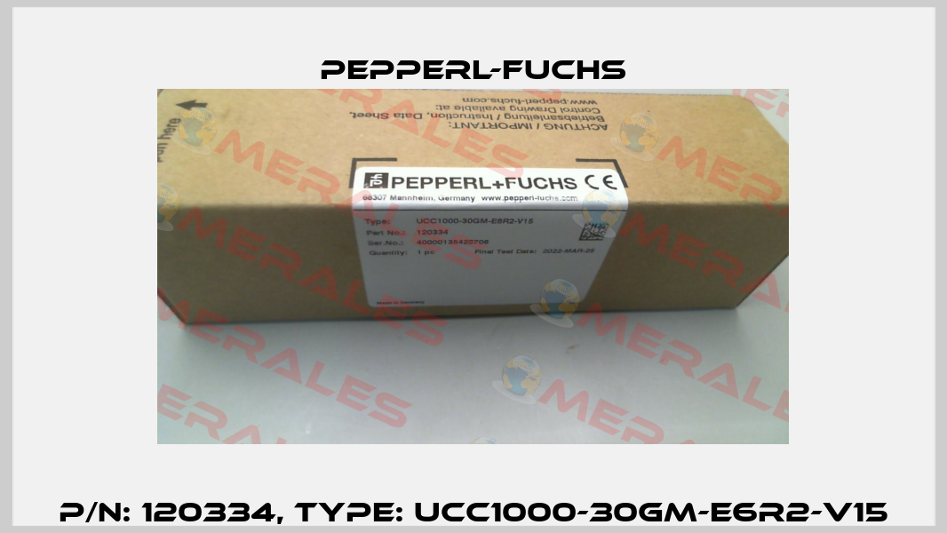 p/n: 120334, Type: UCC1000-30GM-E6R2-V15 Pepperl-Fuchs
