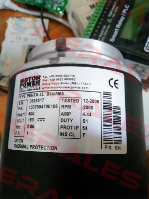 PENTA 4L B14/M63 Motor Power