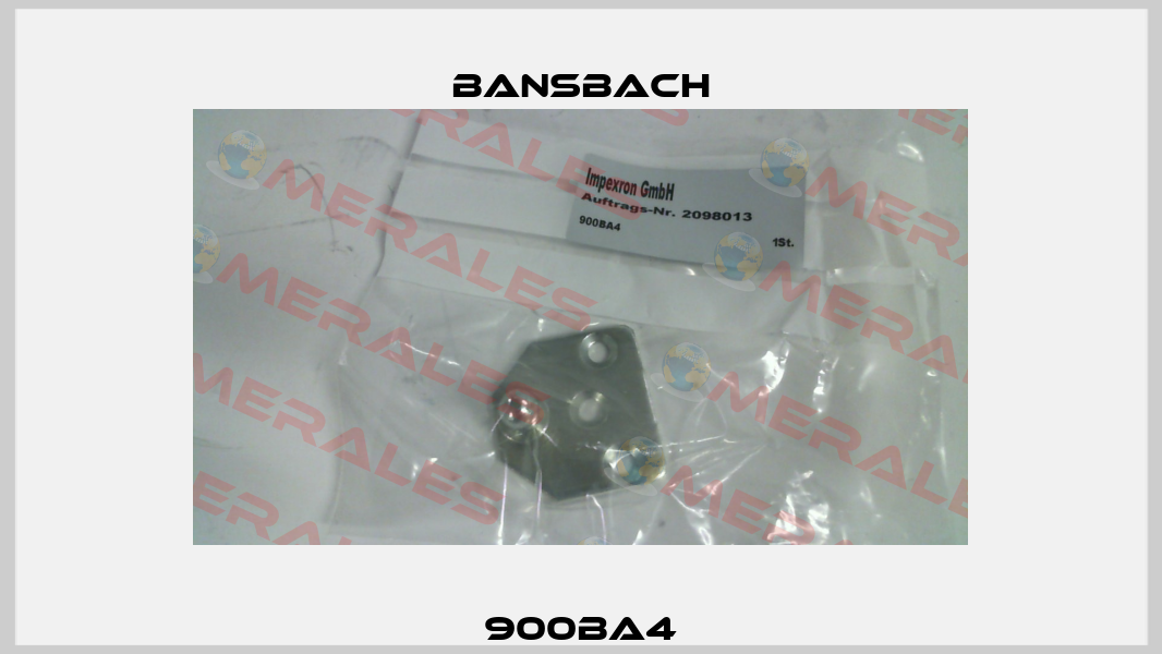 900BA4 Bansbach