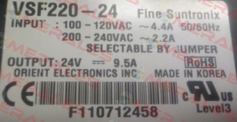 VSF220-24 Fine Suntronix