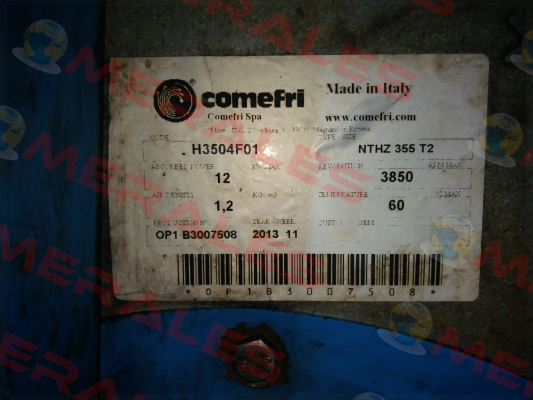NTHZ 355 FFT2A  Comefri