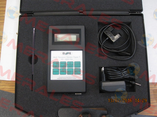 Type 7 acoustic belt meter  Clavis